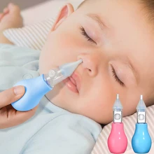 Pompe d'aspiration nasale en Silicone pour bébé, nettoyeur de Mucus Nasal à froid, Anti reflux, sûre et Non toxique 