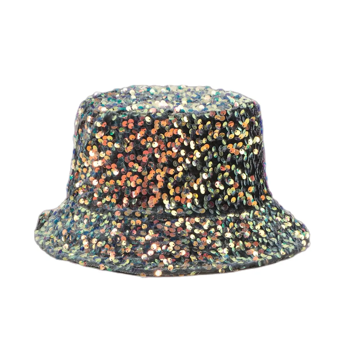 2021 Cool Glitter Sequins Bucket Hat 