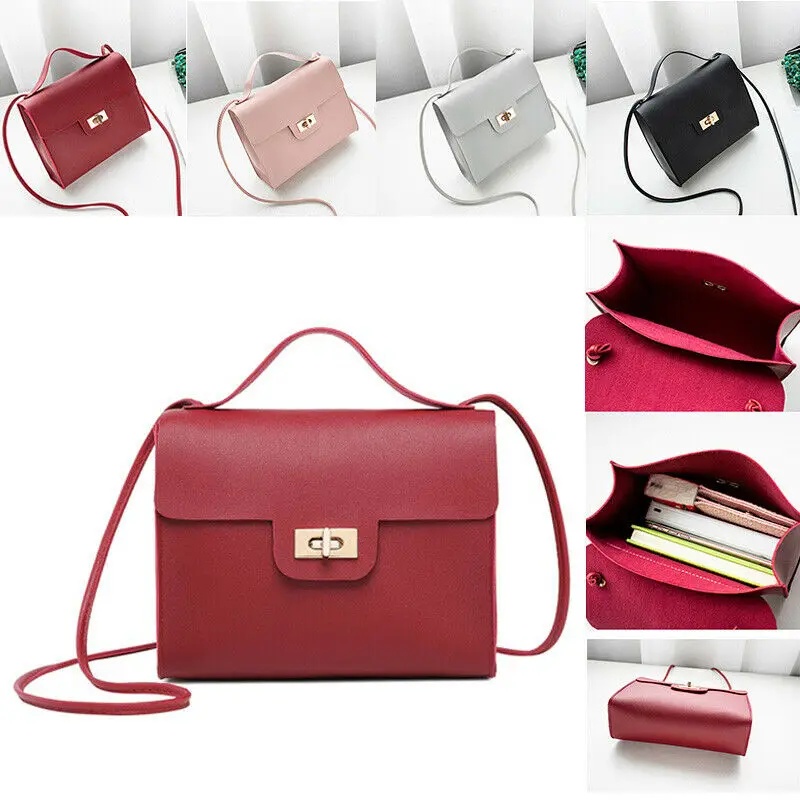 Модная женская сумка через плечо из искусственной кожи мессенджер кошелек|Сумки