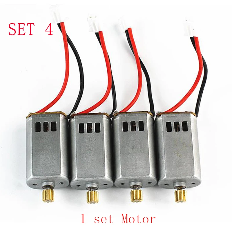 

S70W RC Drone Original Motor FPV RC Quadcopter CW CCW Motor Spare Parts Visuo Engine Motors Drones Accessories Kits onderdelen