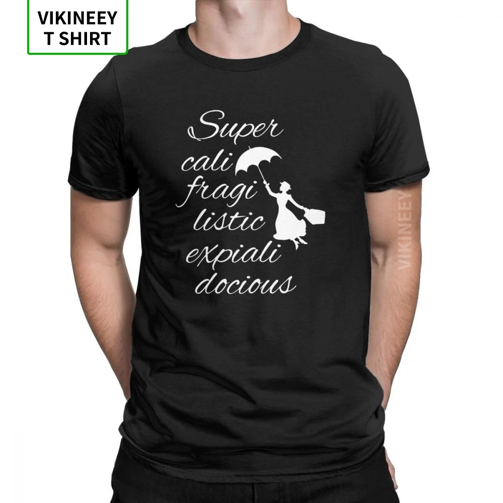 

Men's Mary Poppins T Shirt Movie Nanny Julie Andrews 100% Cotton Clothes Leisure Short Sleeve Tee Shirt Printed T-Shirts