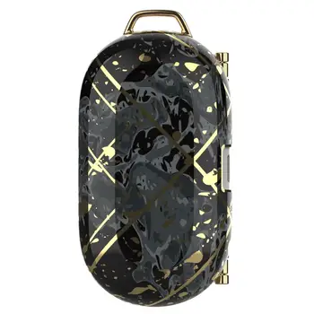 

Earphone Case Wireless Bluetooth Headset Protector Hard PC Cover Plus Agate Marble for Samsung Galaxy Buds IMD