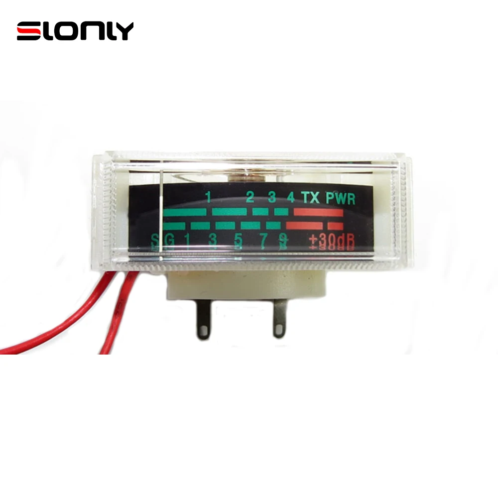 1 Pz-6 Pz Indicatore Di Livello Del Pannello Indicatore Di Livello Vu Meter Con Retroilluminazione Tx Pwr Db Meter Indicatore Strumento Elettronico + 