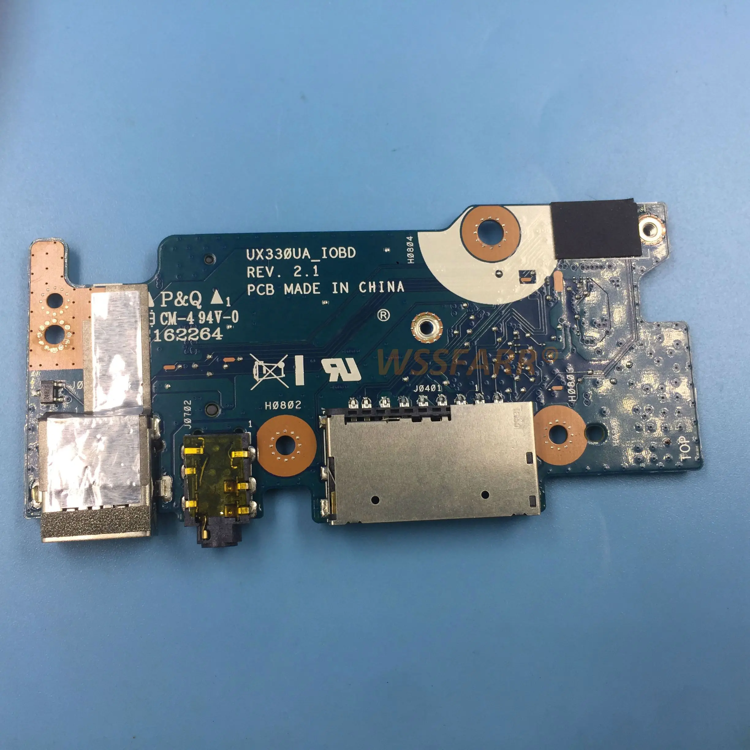 Оригинальный считыватель SD-карт UX330 UX330U UX330UA wlan аудио USB-плата _ IOBD 100%
