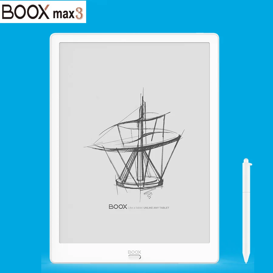 

New Model BOOX MAX3 e-Book Reader First Android 9.0 13.3 inch e-Reader 4G/64G Type-C (Support OTG) e-ink Tablet PC