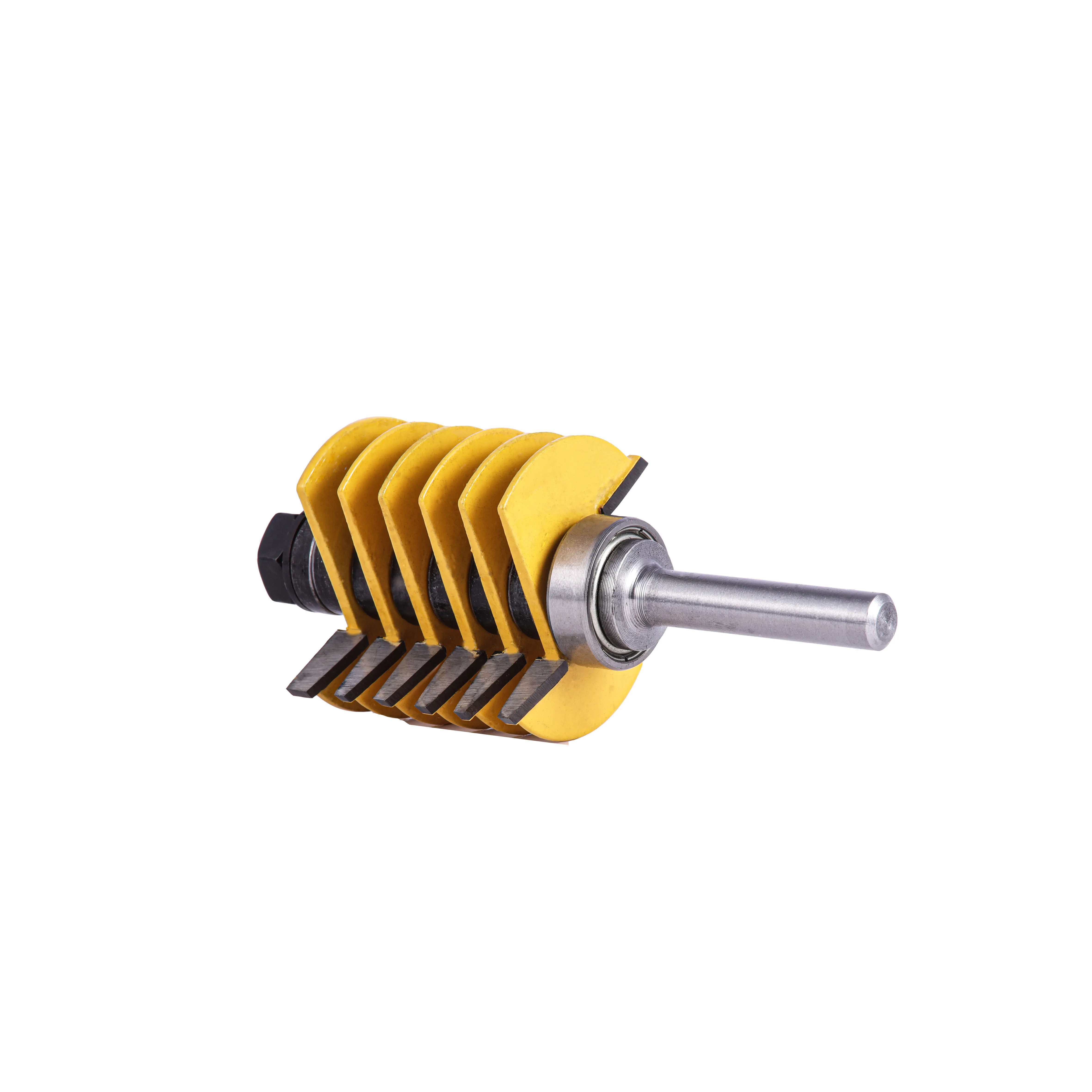 1/2 Shank Brand New 2 Teeth Adjustable Finger Joint Router Bit Tenon Cutter Industrial Grade for Wood Tool