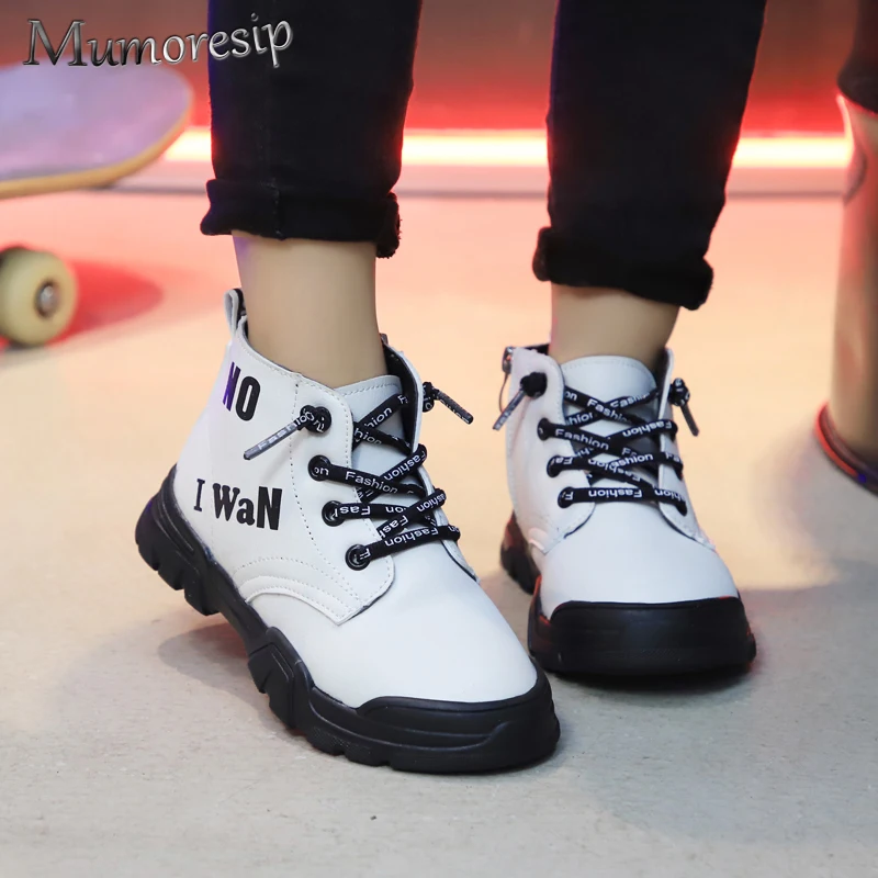 Baby Boys Girls Martin Boots Fashion Warm Kids Ankle Thin Cotton Inside Children's Shoes Zipper Breathable Soft New |