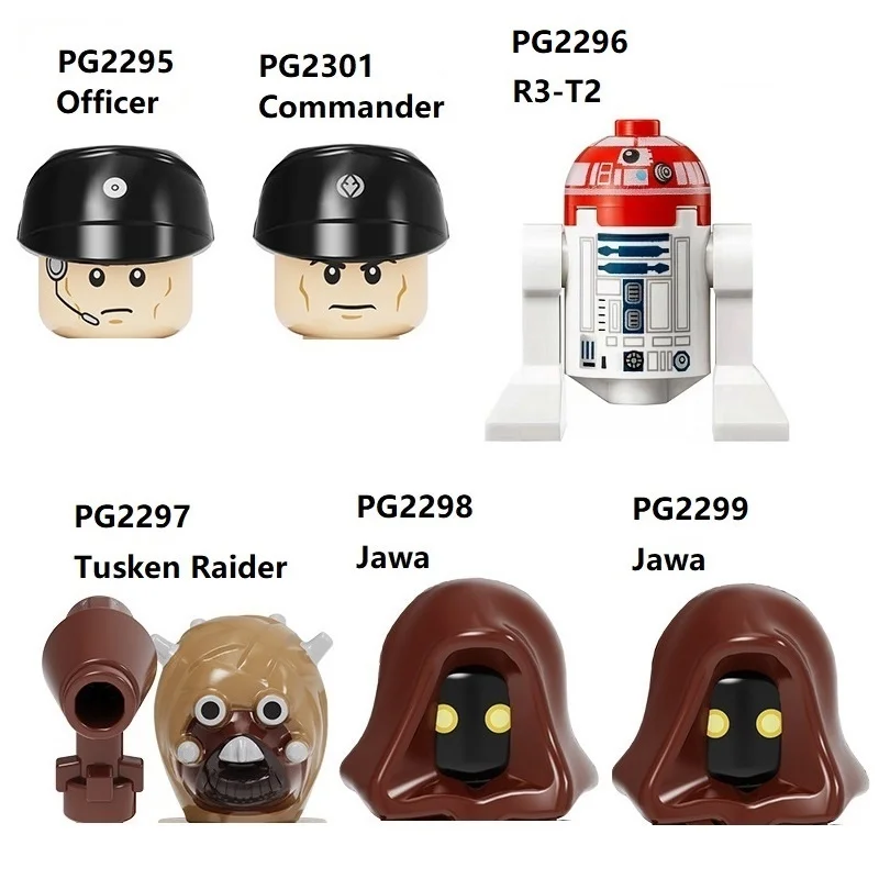 PG8288 R3-T2 R3T2 Jet Trooper порядка Tusken Raider строительный блок мини Экшн-фигурка игрушка |