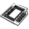 Universal 2.5 2nd 9.5mm Ssd Hd SATA Hard Disk Drive HDD Caddy Adapter Bay For Cd Dvd Rom Optical Bay 9.5mm 2.5