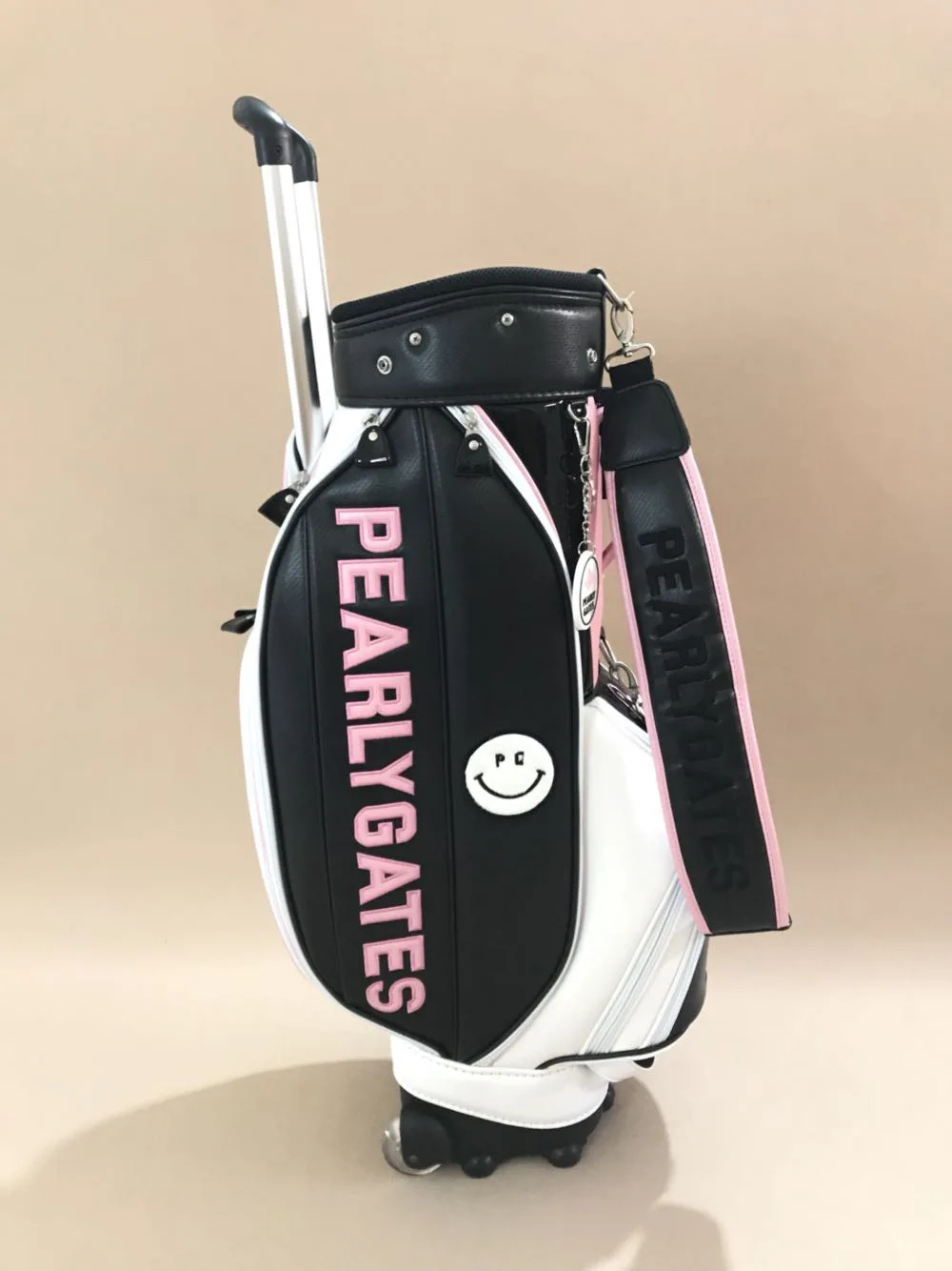 Абсолютно новые перламутровые ворота PG89 Golf стандартная упаковка перламутровые ворота cумка для гольфа из полиуретана черная сумка для гольфа с колесом