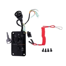 12V 0.1W Single Key Switch Panel Accessory Fit Yamaha Outboard Yacht 704-82570-08-00