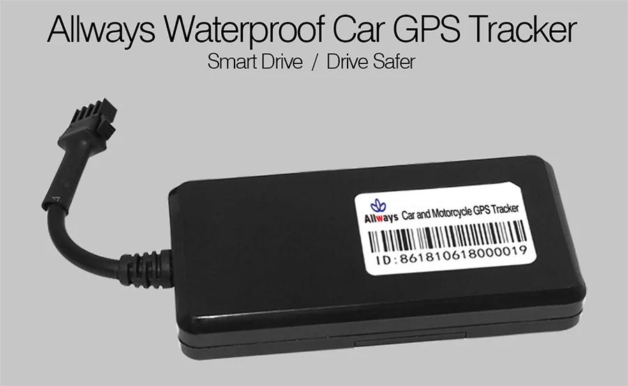 

Allways Waterproof Small Car GPS Tracker with GSM/GPRS or GPS satellites locate and monitor any remote targets by SMS or GPRS