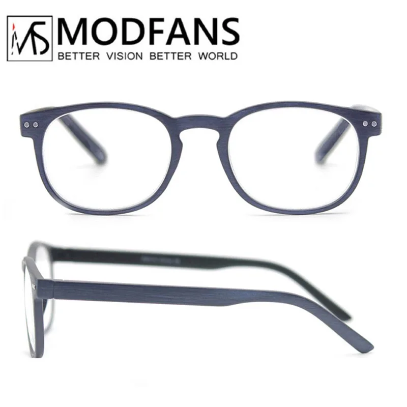 Stylish Wood-Look Frame Reading Sunglasses with Lightweight Spring Hinges