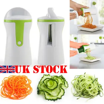 

Plastic Spiral Funnel Vegetable Grater Stainless Steel Carrot Cucumber Slicer Chopper Vegetable Spiral Blade Cutter Tool