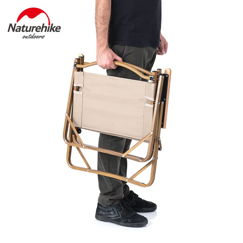  Naturehike Outdoor leisure folding chair Portable Ultralight Camping Fishing Picnic Chair Aluminum 