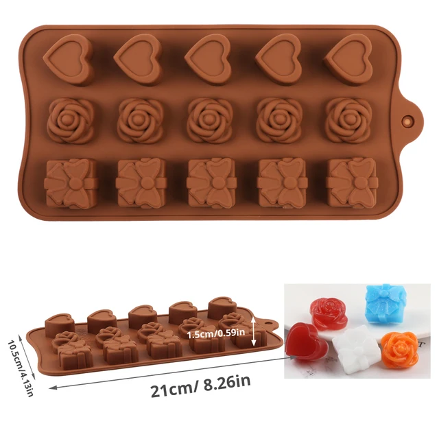 New Chocolate Molds Silicone Food Grade Non-stick Cake Baking Design Candy Mold SILICON 3D Mold Kitchen Gadget DIY Chocolate 20