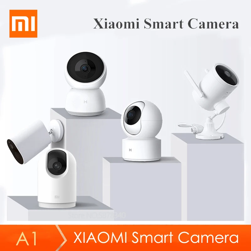 Xiaomi-cámara Ip Wifi 2K Full HD, cámara de seguridad MiHome inalámbrica para exteriores, Cctv, visión nocturna, vigilancia