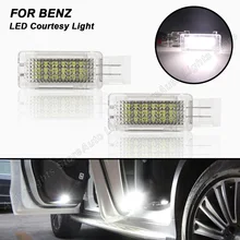 LED Courtesy Trunk Light Door Lamp Footwell Welcome Pillar Light For Mercedes R171 R199 W203 W209 W240 W639 W176 W246 C117 X156