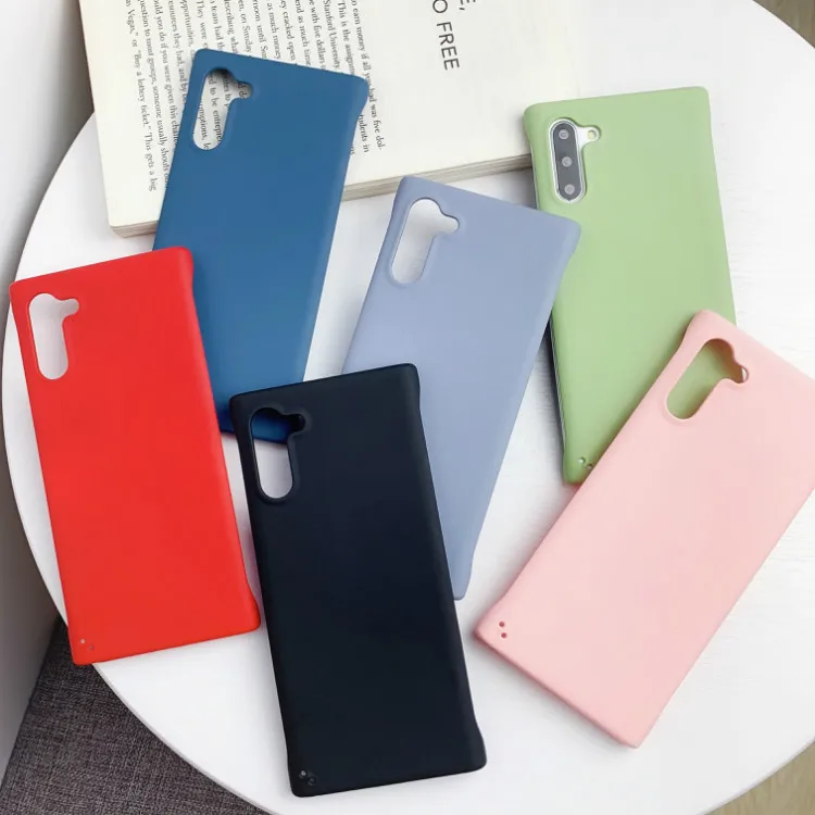 

Rimless Matte Case For Samsung Note 10 Pro Case Frameless Hard Cover For Samsung S10 Plus Case For Samsung S9 S9 Plus Note 9 10