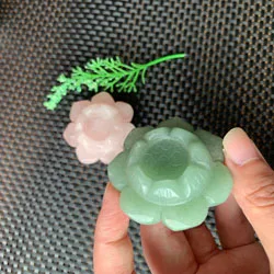 green Хрустальный розовый КВАРЦЕВЫЙ подсвечник канделябр Хрустальный цветок подсвечник для продажи - Цвет: green