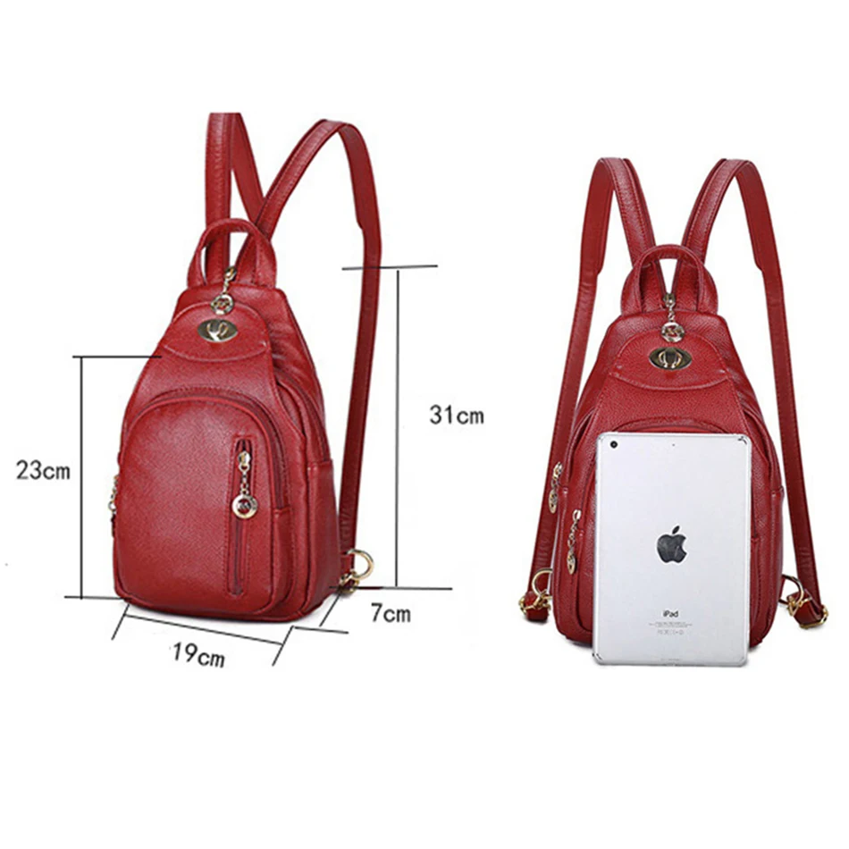 Женские сумки через плечо, рюкзак для путешествий, женский кожаный рюкзак, школьные сумки для девочек-подростков, рюкзак, нагрудная сумка, Mochila