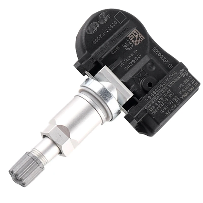 For HYUNDAI- AVANTE KONA ELECTRIC ELANTRA AD I30 N KAUAI ENCINO 433Mhz TPMS Tire Pressure Sensor 52933-F2000 52933F2000