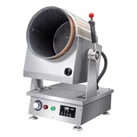 Commercial Automatic Drum Cooking Machine Intelligent Wok Cooking Robot Fried Rice Dishes Machine Gas or Electric Stir Cooker 2
