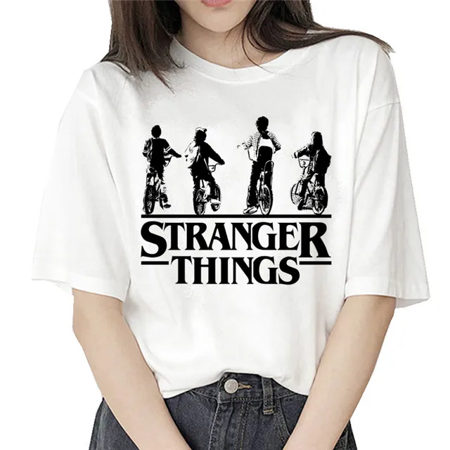 Футболка stranger things 3 t Eleven, женская новая футболка, футболка Stranger Things, хипстерские футболки, графическая футболка, женская футболка с буквенным принтом - Цвет: 1221