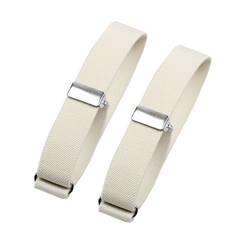 Unisex Elastic Armband Shirt Sleeve Holder Women Men Adjustable Arm Cuffs Bands for Party Wedding Clothing Accessories
