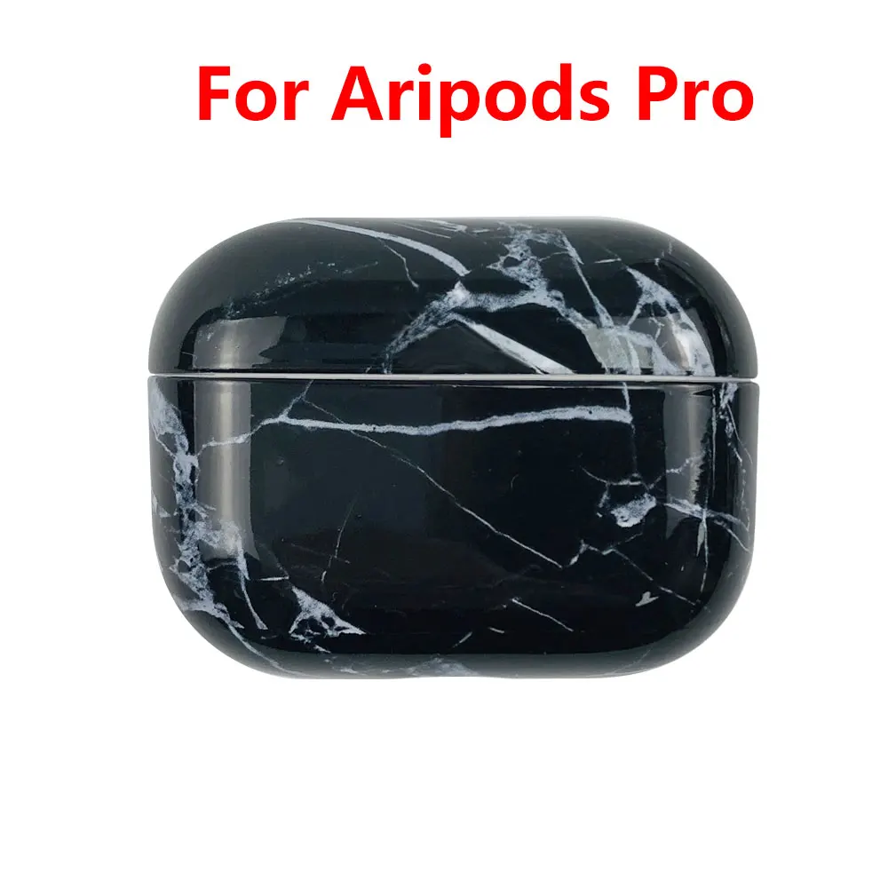 Защитный чехол для наушников для Apple Airpods Pro мраморный Жесткий Чехол для Airpods 2 1 Аксессуары для наушников Air Pods чехол - Цвет: 05