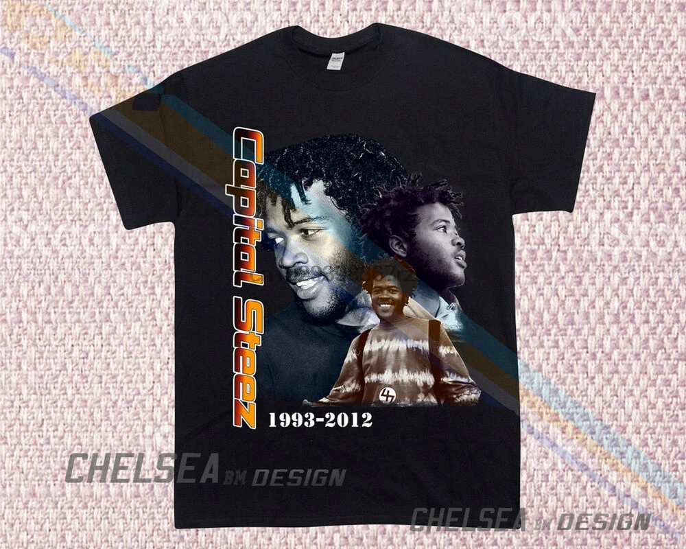 Футболка вдохновленная капиталом Steez Tour Merch ограниченный выпуск хип-хоп рэп |