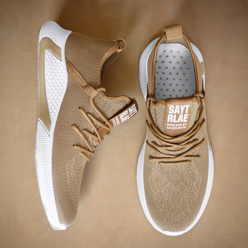 2020 Новая мужская обувь дышащие мужские кроссовки Zapatillas Hombre Flyknit Высокое качество