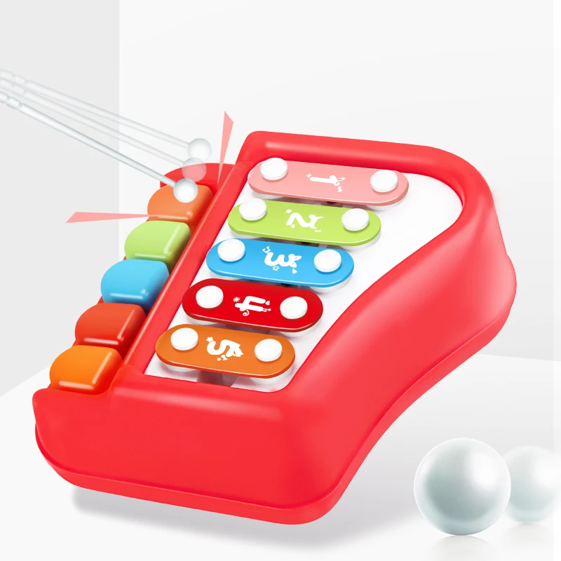 Пластиковые ксилофон Пианино музыкальный инструмент игрушка 5/8 весы для детей от