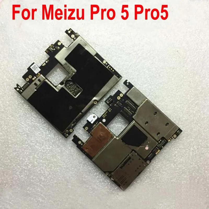 Тест разблокировки Рабочая электронная панель материнская плата для Meizu Pro 5 Pro5 32 Гб 64 Гб материнская плата платы шлейф