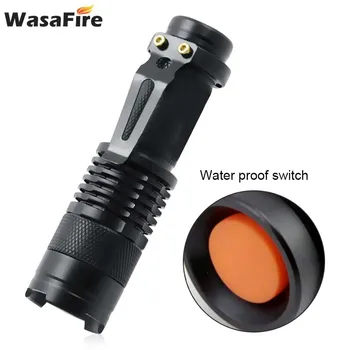 

High Power Portable 2000 Lumens Flashlights Adjustable Focus Q5 Mini LED Torch Lamp 3 Modes AA/14500 Pen Light Linternas