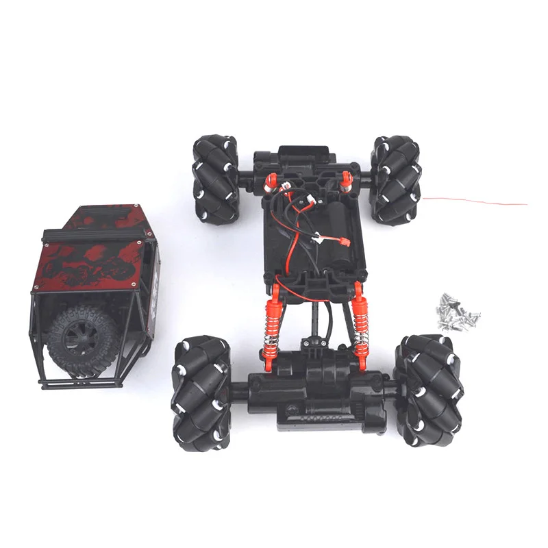 

Omni-Directional Smart Car Chassis Universal Wheel with Cover Four Wheels Drive