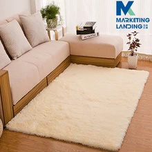 Мягкий пушистый ковер ковры для гостиной Декор Искусственный мех ковер длинный плюш s спальня мохнатая область современные коврики