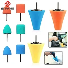 

Polishing Sponge Auto Wheel Used For Electric Drill Burnishing Ball Polishing Cone Set Automobiles Maintenance Tools