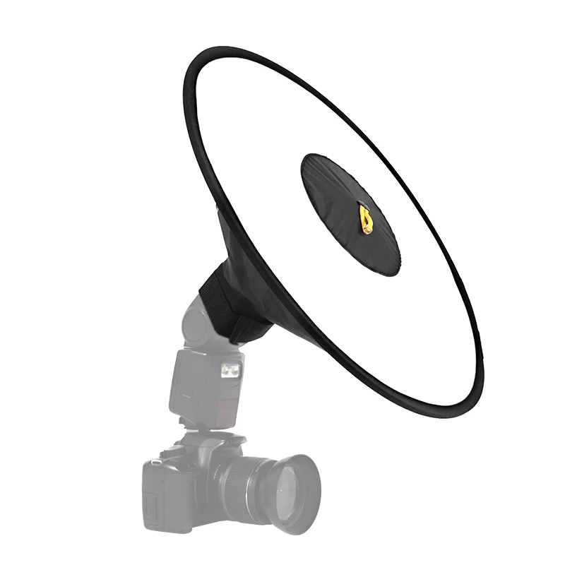 Photography Softbox Bowens Mount Softbox Portable Softbox Universal 44CM Round Studio Flash Soft Box Photography Diffuser Softbox Speedlite Diffuser for DSLR Camera Flash