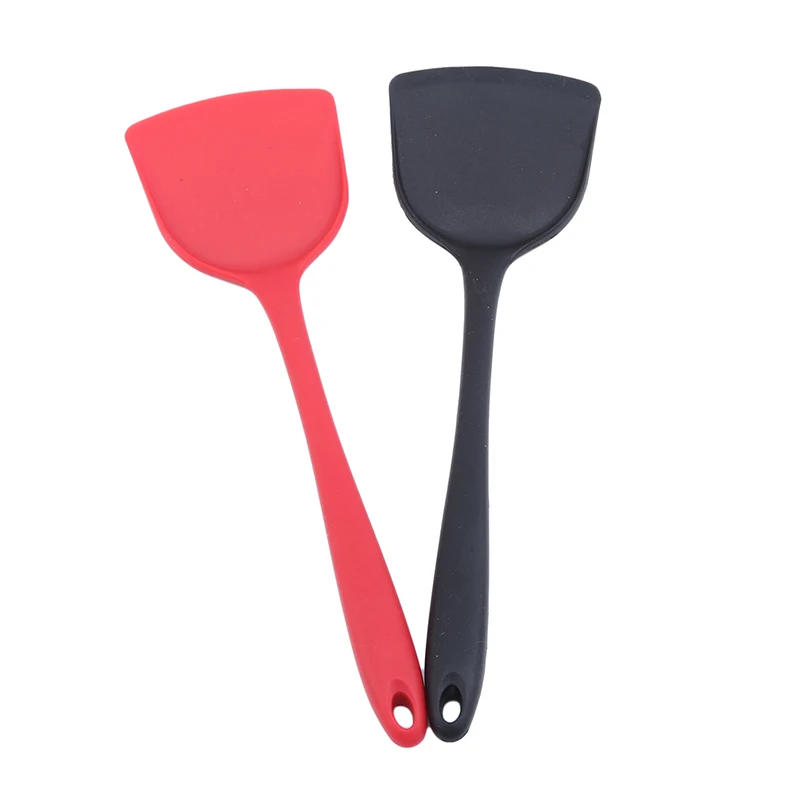 Cake Slotted Turner Butter Baking Tool Shovel Food Grade Silicone Kitchen Spatula Turnerscream Mixer Scraper Long Handle Spoon