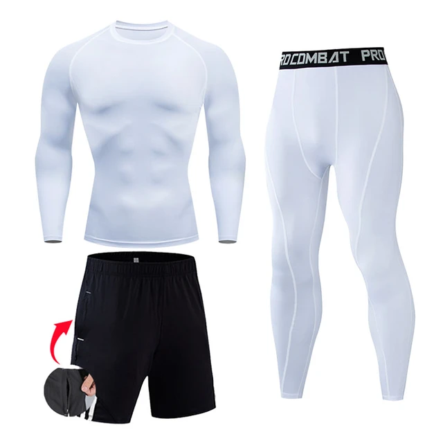 Compression Sports Underwear Men Clothing Winter First layer