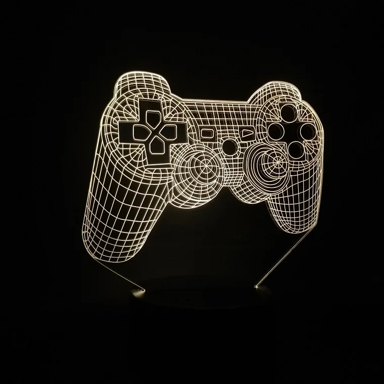 3D LED Game Controller Lamp Image 5