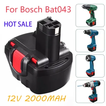 

For BOSCH GSR 12V 2.0Ah/3.0AH Rechargeable Battery For 2 607 335 709 PAG GSR PSR 12 VE-2 BAT043 BAT045 2 607 335 697 Power drill