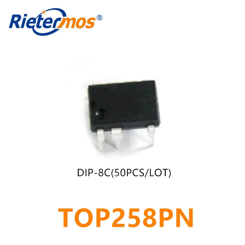 50pcs TOP258PN TOP258PG TOP258 TOP258P DIP8 ORIGINAL DIP-8C Switching Controllers RoHS | Электроника