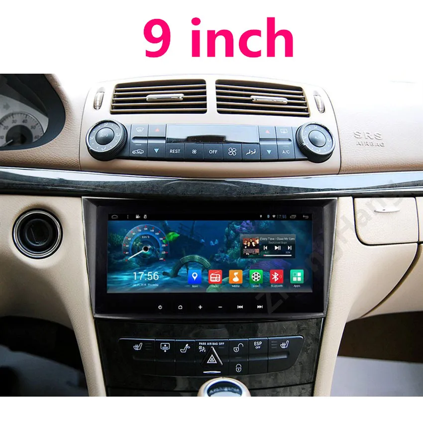 9 Zoll Android Auto Dvd Player Fur Mercedes Benz E Klasse W211 Clk W209 Cls W219 G Klasse W463 Auto Radio Gps Navigation Bt Wifi Karte Car Dvd Player Radio Gps Navigatorradio Gps