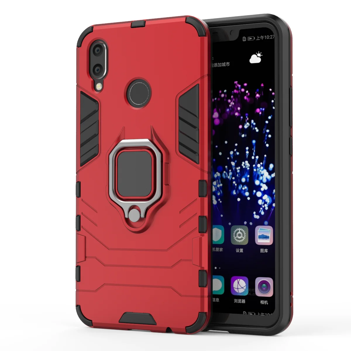 Бордовый Винтаж Крышка для huawei Nova 3i ядер Core чехол для телефона в виде ракушки крышка чехол для телефона для huawei INE-AL00 INE-TL00 INE-LX1 чехол s - Цвет: Бордовый