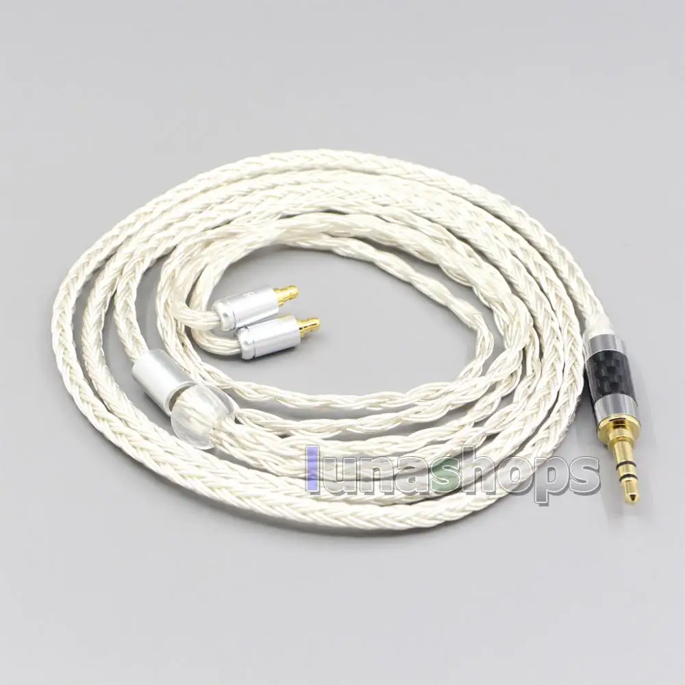 

LN007217 16 Core OCC Silver Plated Headphone Earphone Cable For Sennheiser IE400 IE500 Pro