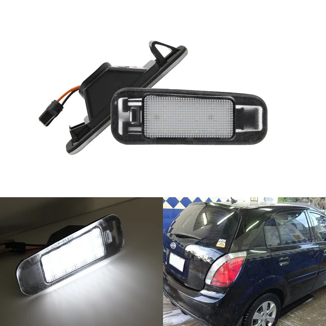 2X Wolne Od Błędów 18 3528 Led Smd Numer Lampka Tablicy Rejestracyjnej Światła Samochodowe Dla Hyundai Cw Elantra E30 Dla Kia Ceed Cerato Forte Sklep Online Tanie Tanio + Akcesoria