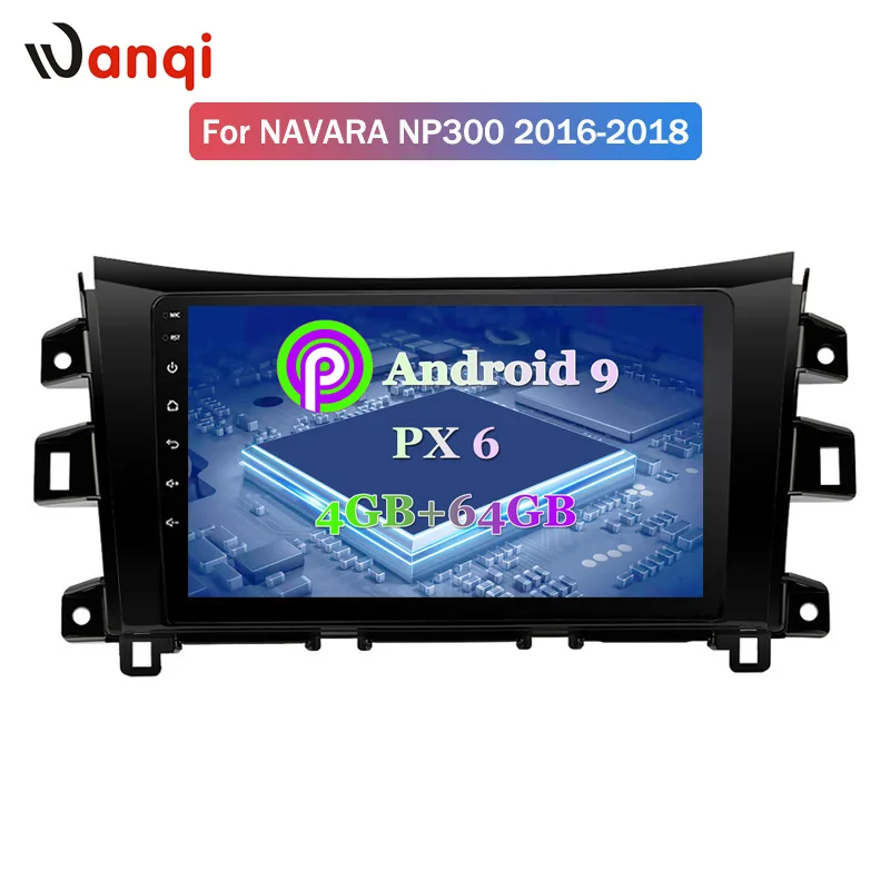 4G ram 64G rom 10 1 дюймов Android 9 автомобильный мультимедийный плеер для Nissan navara NP300 2016-2018