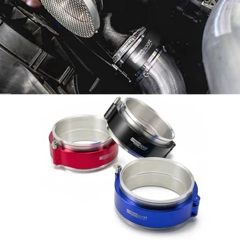

EPMAN HD Exhaust V-band Clamp w Flange System Assembly For 4" 102mm Radiator Hose Intake Turbocharger Pipe EPSS102KB